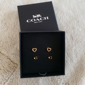 Coach earrings